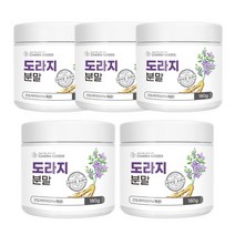 도라지 분말 국내산 100% 3년이상 첨가물 없는 건도라지 약도라지 무주산 가루 파우더, 5개, / 180g /, VITARION