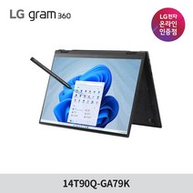 LG전자 12세대 그램360 14T90Q-GA79K 인텔i7 512G 16G 가벼운 노트북 추천, WIN11 Home, 16GB, 512GB, 코어i7, 블랙