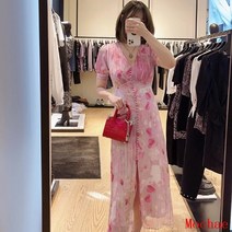 여름옷 The Kooples21봄여름 트랜드 V칼라 프린팅 lksyaor5