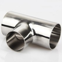1922252832384551mm108mm 파이프 외경 맞대기 용접 티 3 방향 커넥터 위생 파이프 피팅 SUS304 스테인레스 홈브류 홈브류, 34mm