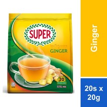 말레이시아 생강차 Super Tea Infusions Ginger Tea 20gx20개