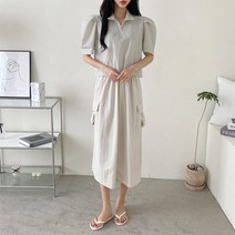 수키 카라 반지퍼 블라우스 1082419