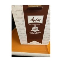 NIB 밀리타 Gevalia Kaffe 4컵 커피 메이커 양조 기계 컴팩트 화이트 BCM-4C 134750