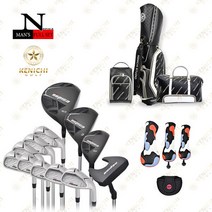 노피카 골프클럽 풀세트 남성용 가방포함, 스틸