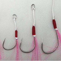 히트존 텐슬 싱글 어시스트훅 10호 20호 30호 40호 50호 (루어 낚시 선상 지깅 낚시용품 자작채비), 싱글 어시스트훅 4/0호