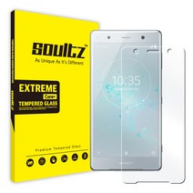 솔츠 소니 엑스페리아 샤오미 화웨이 구글 넥서스 픽셀 모토로라 블랙베리 HTC 방탄 강화유리 보호필름, 엑스페리아 XZ2 프리미엄 강화유리 4매