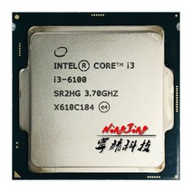 인텔 코어 i3-6100 i3 6100 3.7GHz 듀얼 코어 쿼드 스레드 51w cpu 프로세서 lga 1151