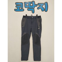 남02149 밀레정품 중고구제 세미기모 추동 부분밴딩 등산 바지 코딱지구제
