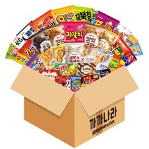 까까나라 과자폭탄 45p 과자세트, 1box, 럭키박스(33p)