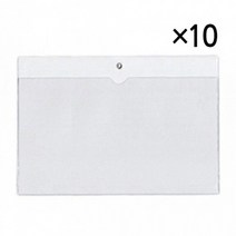 A4 가로 민 희망 10p 투명경질봉투 976111EA