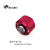 Bykski 1/2 ID *호스 튜브 피팅 OD 13x19mm 소프트 PC 물 냉각 커넥터 멀티 컬러 G1/4 B-FT4-TK, 04 blue