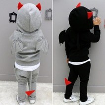 퍼니 데블 후드 집업 셋