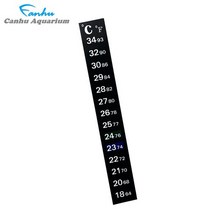 칸후 일자형 스티커 온도계