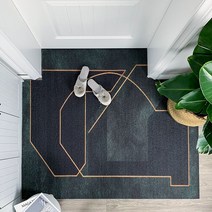 아파트 현관 바닥 쿠션 발판 코일 신발장 베란다 인테리어 매트 업소용 잘라쓰는, 140×180CM, 10. 딥그린