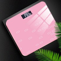 가정용체중계 휴대 인바디 정확 건강 무게 신장 기숙사 뷰티 2637995748, 복숭아 핑크, 본상품