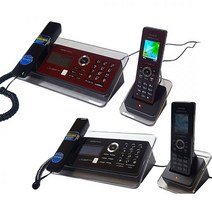 아프로텍 AT-D770A 아답터전용 발신자 표시 유무선전화기, 블랙