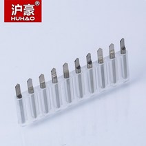 밀링 커터 10 개/몫 3.175mm CNC 라우터 비트 각도 45 PCB 엔드 밀 카바이드 커터 기계 액세서리, 01 J3 4001