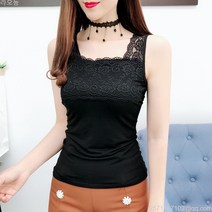 라오농 스텔라 여성솔리드나시티 레이스 슬림핏A08