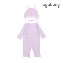 아가방 래빗땡 2way우주복 모자 PURPLE 01P11755163