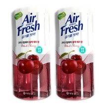 애경 홈즈 크리스탈워터 실내용 블랙체리 400ml x 2개 방향제