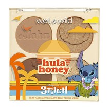Wet n Wild 디즈니 릴로 앤 스티치 하이라이터 페이스 메이크업 팔레트 훌라 허니 글로우