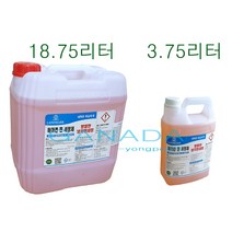 에어컨핀세정제3.75L 18.75L 사이즈선택 에어컨 핀 강력세정제 에어콘 알루미늄 세정제 랜드 온풍기 방열판냉각핀세정제 세척제 청소약품, 1개
