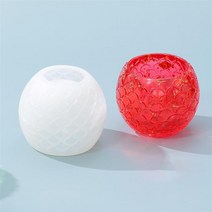 콘크리트 시멘트 화분 몰드 DIY 실리콘 아로마 테라피 석고 캔들 컵 에폭시 수지 홈 데코, 09