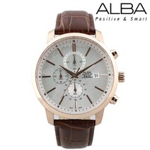 [ALBA] 세이코 알바 글로버 트로터 크로노그라프 남성 손목시계 AM3092X1