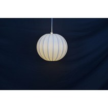 더킹 조지 넬슨 버블 램프 미니 펜던트 고급인공명주실 사용제품!!(전구포함)(당일발송)(국내발송), 미니 볼, 3색변환램프