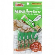 고양이간식 미니 베로베로 닭고기 5p 고양이용품