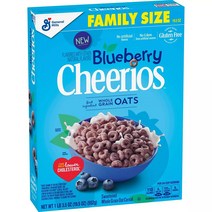 [미국 직배송]제네럴밀스 블루베리 치리오스 시리얼 552g General Mills Blueberry Cheerios