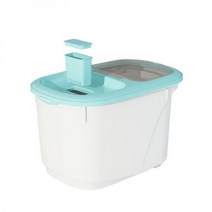 진공 쌀 보관 플라스틱 상자 10/20Kg 밀폐 방습 대용량 곡물 밀가루 용기 주방, Nordic Powder_Medium 12kg