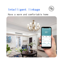 가정용 공기질측정기 포름알데히드측정기 투야 와이파이 공기질 모니터 포름알데히드 VOC CO2 CH20 온도 습도 감지기, 1개