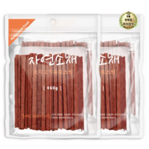 라이브잇 홋가이도푸즈 자연소재 애견 육포스틱 460g, 28개입, 오리고기육포스틱 맛