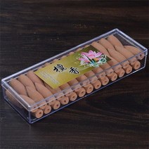 인센스홀더 인센스 콘 스틱 개상자 수제 대형 연기 역류 향 아로마 테라피 향수 홈 티, 백단