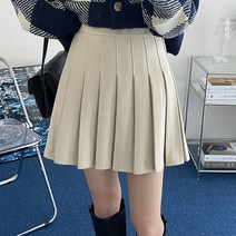 스윗라떼 모직 기모 테니스 플리츠 스커트 3color