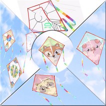 만들기자랑 연만들기/캐릭터/방패연/만들기재료/가오리연 만들기, 캐릭터연, 너구리