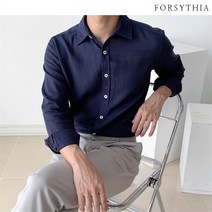 [포지시아] 남성 가을 린넨셔츠 남자 캐주얼셔츠 T49 (9082375)