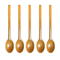 황옻칠 원목 숟가락 5p, 숟가락 15p