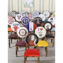 의자 엔틱 테이블 프렌치 고급 편한 클래식 체어, 잉글랜드 블루