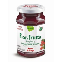 Rigoni 리고니 디 아시아고 피오르디프루타 과일 스프레드 라즈베리 250g, 수량, 상세참조