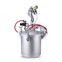 페인트 압송탱크 교반 압송기 압력 뿜칠 도료 분사기, 15리터-구경 4.0/파이프 5미터