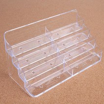 회사 가게 쿠폰 명함 대형 꽂이통 2x4단 미용실 대리운전 카드홀더 탁상용