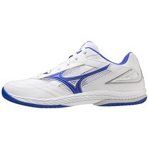 [Mizuno] 미즈노 웨이브 드라이브9 (화이트x블루x그레이) - 탁구화 실내스포츠화