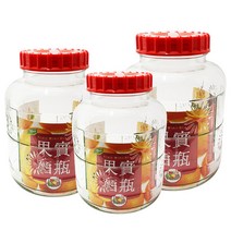 대신병 유리병 국화병 매실병 담금주병 과실주병 유리술병 장보고주방, 15L(원형)