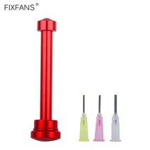 저렴한 FIXFANS-BGA 솔더 페이스트 플럭스 메이트 부스터 플런저 디스펜서 도구 알루미늄 합금 수동 주사, 02 2 Sets