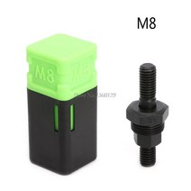 팝너트건 리벳건 리베터 건 부품 스레드 맨드릴 교체 핸드 너트 리벳 메트릭 M3-M12, 05 M8