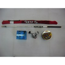 볼락 호래기 갈치 풀치 학꽁치릴낚시대360UL+2000번릴+합사