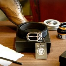 RC101 50대남자벨트 사피아노 가죽 블랙 다크브라운, 상세페이지 참조