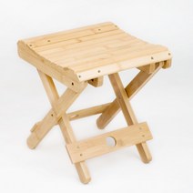 원목 접이식 좌식 의자 나무 스툴 보조 폴딩 미니 낮은 다용도 간이 체어 휴대용 스탭 우드 수툴, 원터치와이드뱀부접이식의자
